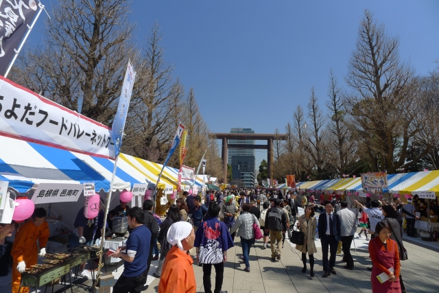 【イベント】3月25日（金）～27日（日）の3日間、東京都靖国神社参道にて「さくらフェスティバル」に出店致します。